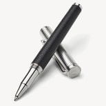 London Ballpoint Pen in Black Soft Saffiano from Aspinal of London