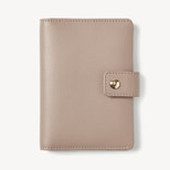 Duo Passport Cover in Moleskin Soft Saffiano from Aspinal of London