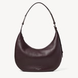 Soho Large Crescent in Wine Milled Pebble from Aspinal of London