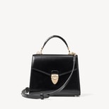 Midi Mayfair® 2 in Smooth Moonlight Black from Aspinal of London