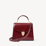 Midi Mayfair® 2 in Smooth Merlot from Aspinal of London