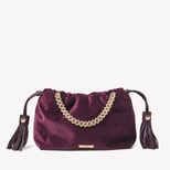 Amelia in Cassis Velvet from Aspinal of London