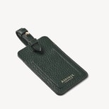 Luggage Tag in Alpine Green Pebble from Aspinal of London