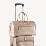 Connaught Flight Work Bag in Moleskin Saffiano from Aspinal of London