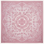 Lancashire Rose Silk Scarf in Rose Pink Pure Silk from Aspinal of London