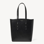 Essential Tote in Black Saffiano from Aspinal of London