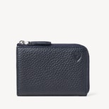 Men’s Key Holder Wallet in Navy Pebble from Aspinal of London