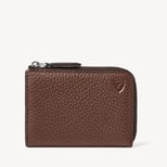Men’s Key Holder Wallet in Tobacco Pebble from Aspinal of London