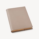 A5 Refillable Luxury Journal in Moleskin Soft Saffiano from Aspinal of London