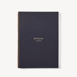 A4 Spiral Notepad Refill with Lined Pages from Aspinal of London