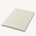 A4 Journal Refill in Silver Edge Gilding from Aspinal of London