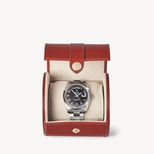 Travel Watch Roll in Smooth Cognac from Aspinal of London