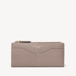 Large Hudson Wallet in Moleskin Milled Pebble from Aspinal of London