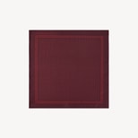 Pure Silk Pocket Square in Cherry Red Polka Dots from Aspinal of London
