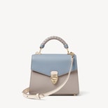 Midi Mayfair® 2 in Sky Blue, Grey & White Pebble from Aspinal of London