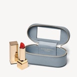 Handbag Tidy All in Sky Blue Pebble from Aspinal of London