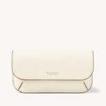 Ella Sunglasses Case in Ivory Pebble from Aspinal of London