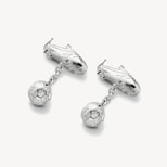 Sterling Silver Football & Boot Cufflinks from Aspinal of London