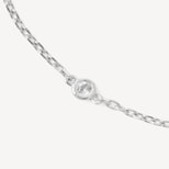 Celeste Diamond Bracelet in 14ct White Gold from Aspinal of London