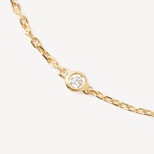 Celeste Diamond Bracelet in 14ct Gold from Aspinal of London