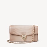Mayfair® 2 Clutch in Oyster Lizard from Aspinal of London