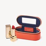 Handbag Tidy All in Coral Pebble from Aspinal of London