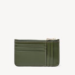 Ella Card & Coin Holder in Smooth Moss Green from Aspinal of London