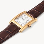 Mayfair® Classic Watch in Deep Shine Chestnut Croc & 23ct Gold Plated from Aspinal of London