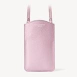 London Phone Case in Powder Lilac Pebble from Aspinal of London