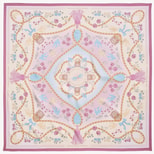 Mayfair® Songbird Silk Scarf in English Rose Pure Silk from Aspinal of London