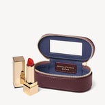 Handbag Tidy All in Burgundy Pebble from Aspinal of London
