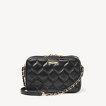 Alice in Black Large Quilted Nappa from Aspinal of London