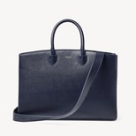 Madison Tote in Navy Saffiano from Aspinal of London