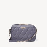 Alice in Dusky Blue Large Quilted Nappa from Aspinal of London