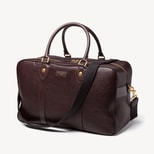 Heritage 36 Hour Holdall in Conker Pebble from Aspinal of London