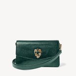 Eliza Clutch in Dragonfly Lizard from Aspinal of London