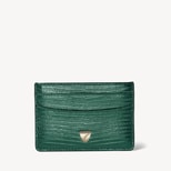 Slim Credit Card Holder in Dragonfly Lizard from Aspinal of London