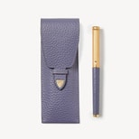 Pen Set Collection in Dusky Blue Pebble from Aspinal of London
