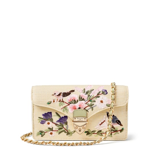 Embroidered Clutch Bag: English Garden Mayfair® Clutch | Aspinal