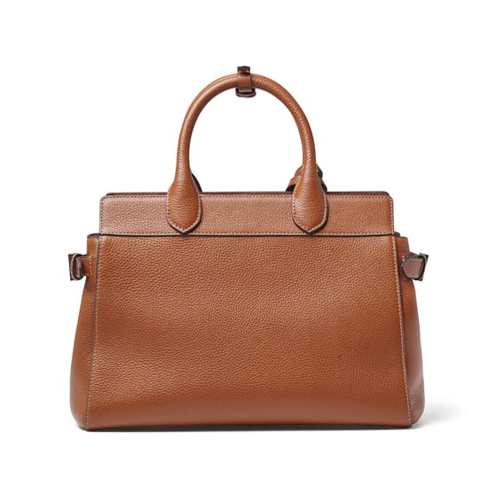 Savannah in Tan Milled Pebble | Aspinal of London