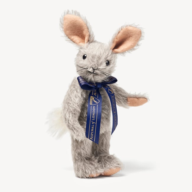 Binky Bunny Mohair Teddy Bear | Aspinal of London