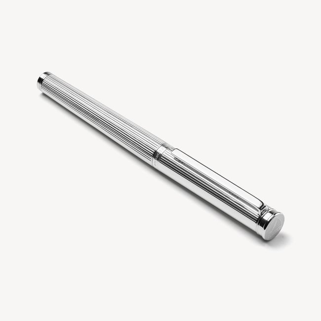 Regent Ballpoint Pen in Sterlng Silver 925 | Aspinal of London