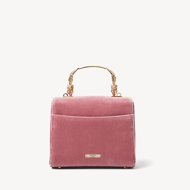 English Garden Bird Hand Embroidered Midi Mayfair® Bag | Aspinal