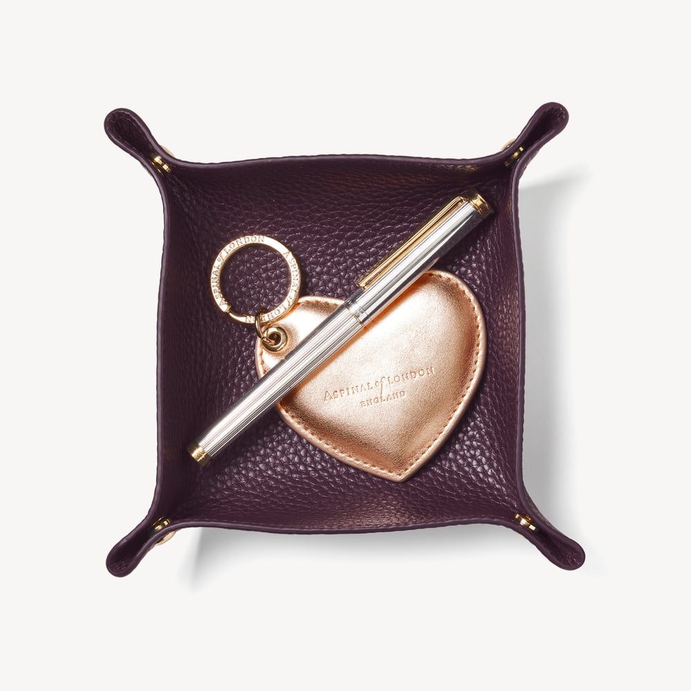 London Fountain Pen in Deep Shine Black Croc | Aspinal of London