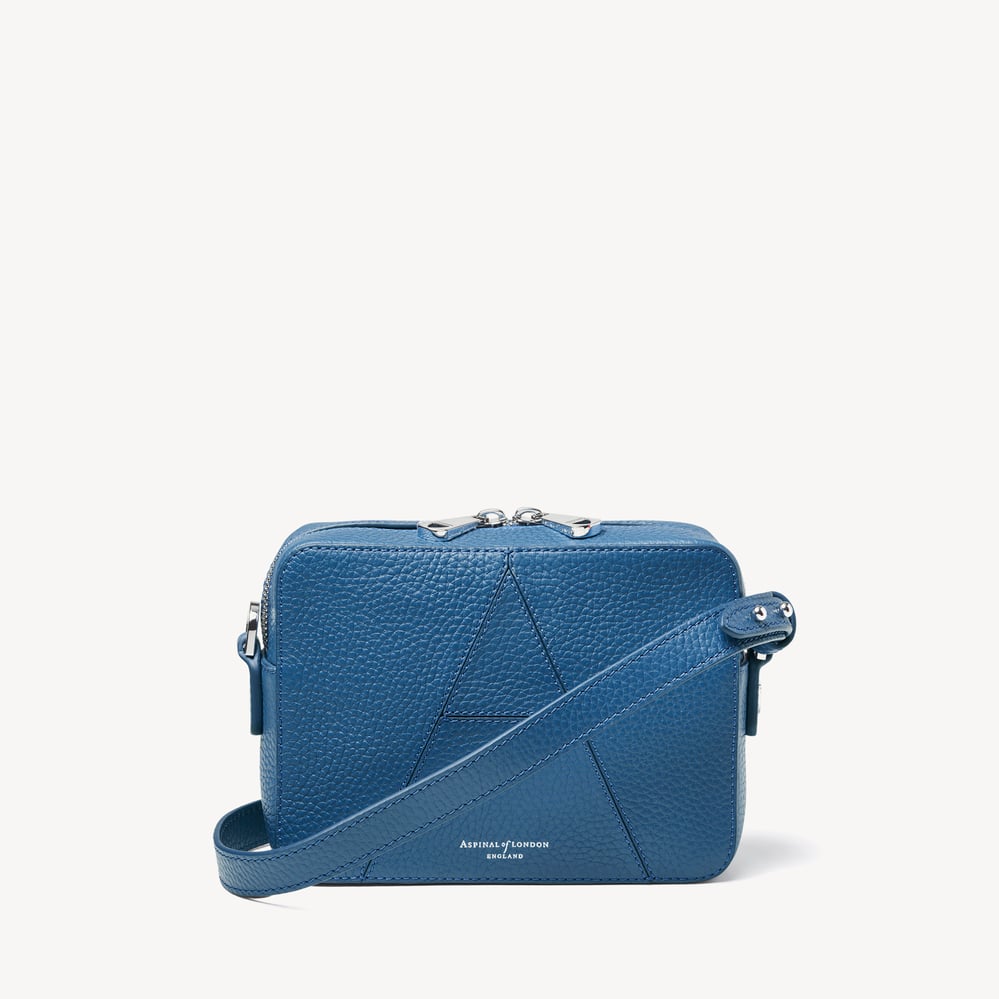 Ella Crossbody Bag in Merlot Woven Leather | Aspinal of London