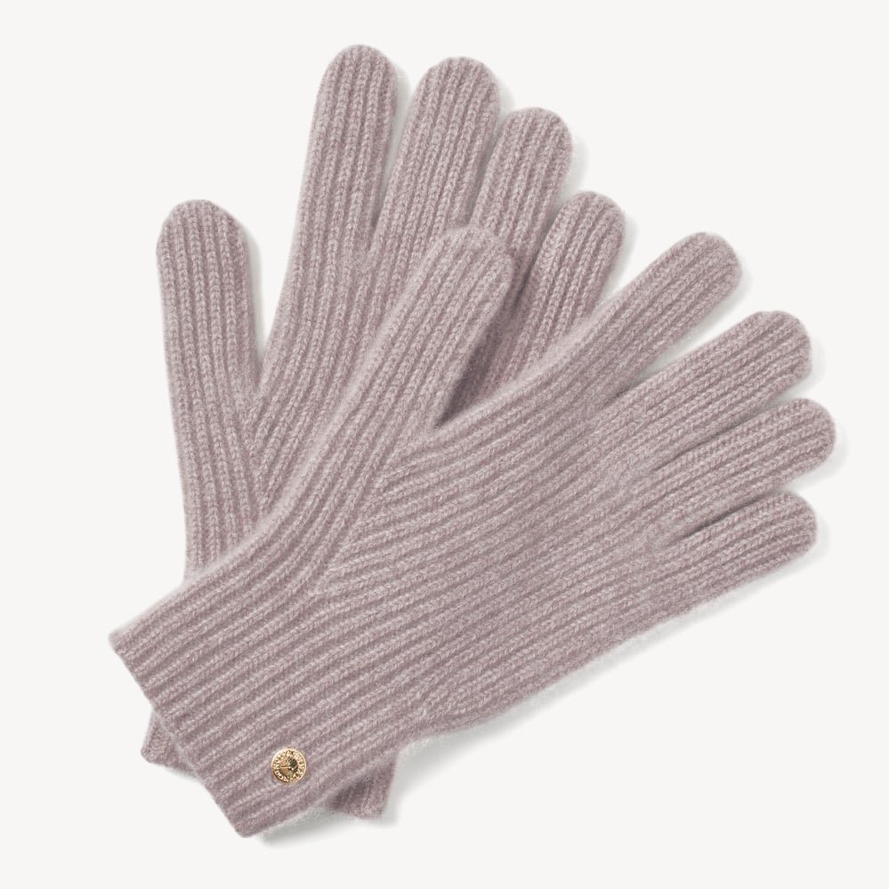 Women's Cashmere Lined Leather Gloves in Moleskin Nappa | Aspinal