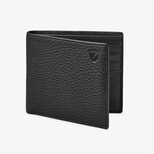 8 Card Billfold Wallet in Forest Green Pebble | Aspinal of London 8 Card Billfold Wallet in Forest Green Pebble | Aspinal of London