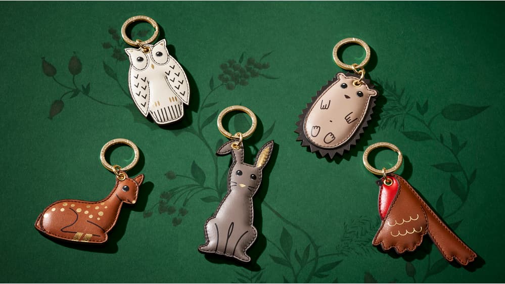 Woodland Keyring Collection