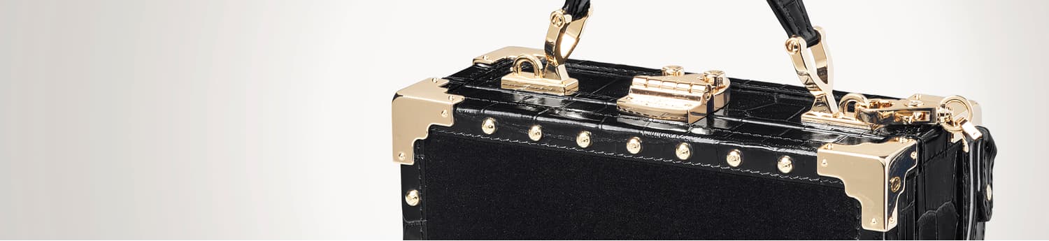 【Aspinal of London】The Trunk 2way レザー ハンドバッグ Trunk Top Handle Bags | Trunk Handbags | Aspinal of London
