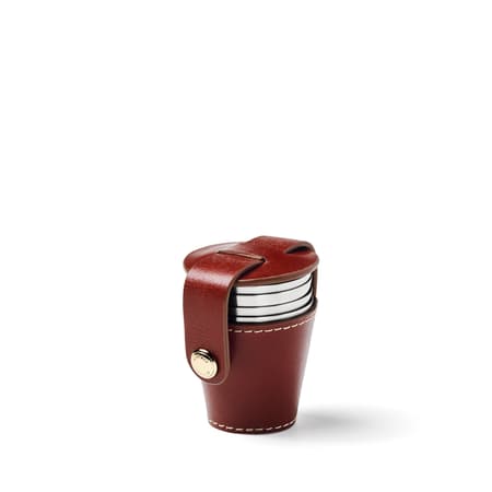 Personalized Shot Cups in Smooth Cognac